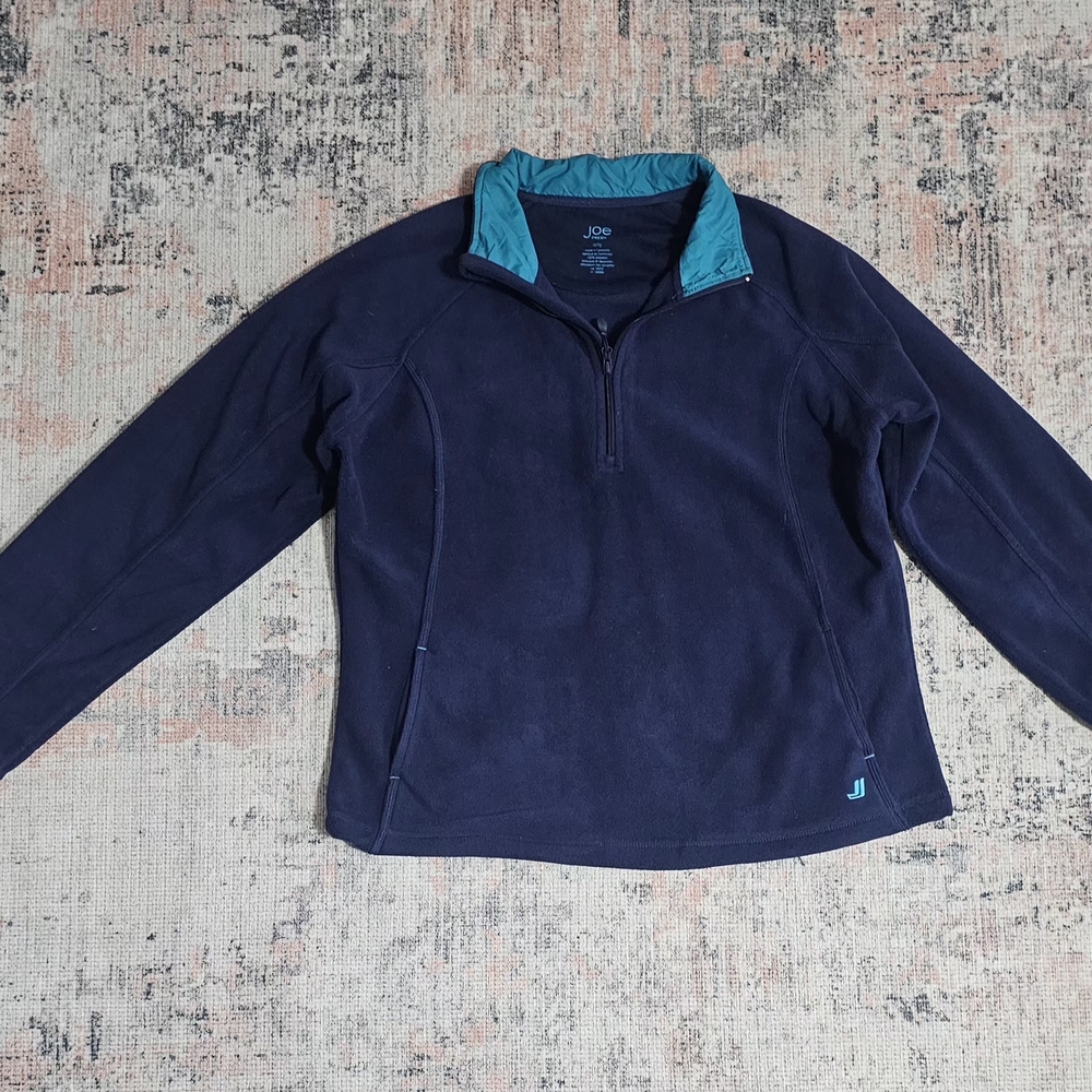 Fresh Navy and Teal Sweater